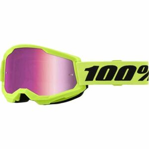 100% STRATA 2 Ochelari downhill, neon reflectorizant, mărime imagine