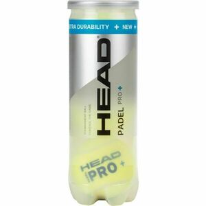 Head PADEL PRO+ 3B Mingi de padel, galben, mărime imagine