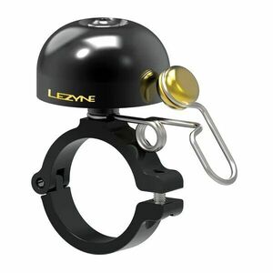 Lezyne CLASSIC BRASS BELL - HM Claxon bicicletă, negru, mărime imagine