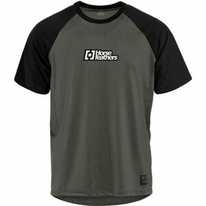 Horsefeathers SPIKE Tricou de ciclism bărbați, gri închis, mărime imagine