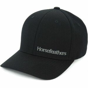 Horsefeathers BECKETT CAP Șapcă Flexfit, negru, mărime UNI imagine