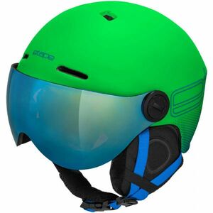 Etape SPEEDY PRO Cască de schi copii cu vizieră, verde, mărime (55 - 58) imagine