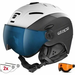 Etape COMP PRO V2 Cască de schi unisex cu vizieră, negru, mărime (58 - 61) imagine