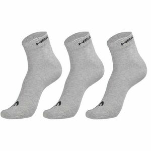 Head QUARTER 3P UNISEX Șosete unisex, gri, mărime 35-38 imagine