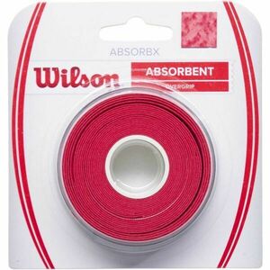 Wilson ABSORBX OVERGRIP 3 PACK Înveliș, roșu, mărime imagine
