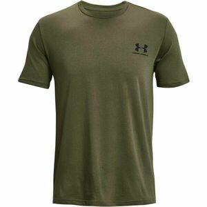 Under Armour SPORTSTYLE LC SS Tricou bărbați, kaki, mărime S imagine
