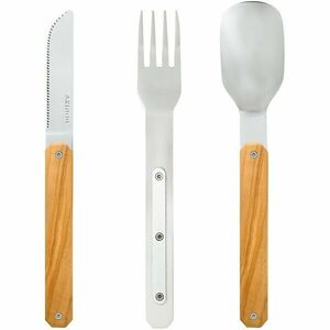 Akinod A01M00001 set de tacâmuri 12h34, lemn de măslin imagine