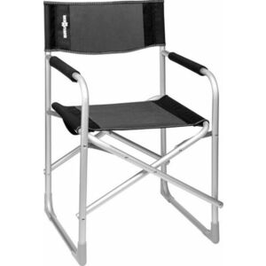 Scaun de camping Brunner Captain, gri/negru imagine