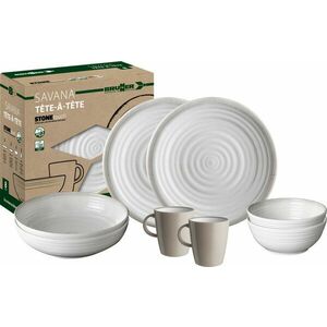 Brunner Set vase de gătit Savana 8 buc., gri imagine