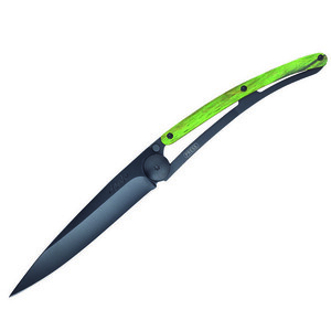 Cuțit pliabil Deejo Black green beech imagine