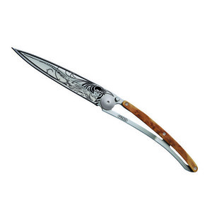 Cuțit pliabil Deejo Nature juniper wood Pheasant imagine