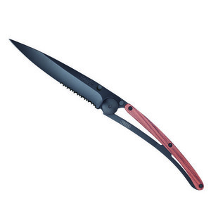 Cuțit pliabil Deejo Serration black coralwood imagine