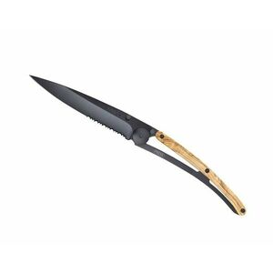 Cuțit pliabil Deejo Serration black olive wood imagine