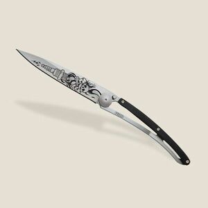 Cuțit pliabil Deejo Tattoo Biker ebony wood imagine