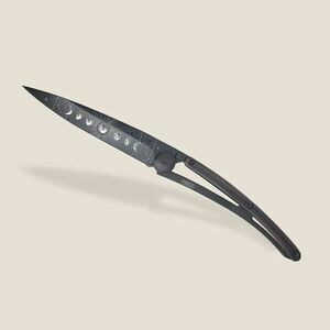 Cuțit pliabil Deejo Tattoo Black ebony wood Moon Phase imagine