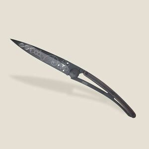Cuțit pliabil Deejo Tattoo Black ebony wood Science imagine
