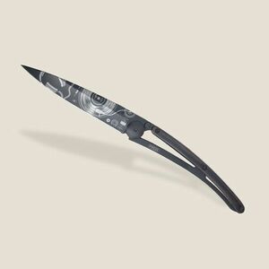 Cuțit pliabil Deejo Tattoo Black ebony wood Vinyl imagine
