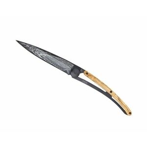 Cuțit pliabil Deejo Tattoo Black olive wood Dragonfly imagine