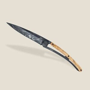Cuțit pliabil Deejo Tattoo Black olive wood Taurus imagine