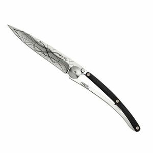Cuțit pliabil Deejo Tattoo ebony wood infinite imagine