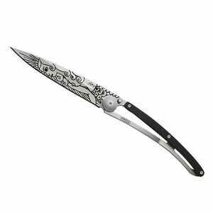 Cuțit pliabil Deejo Tattoo ebony wood Mermaid imagine