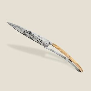 Cuțit pliabil Deejo Tattoo Le Mans olive wood Day imagine