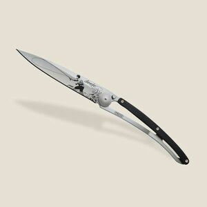 Cuțit pliabil Deejo Tattoo wood Fly Fishing imagine