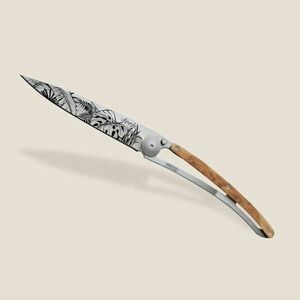 Cuțit pliabil Deejo Tattoo wood Jungle imagine