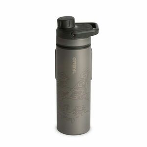 Sticlă filtru GRAYL Titanium UltraPress™ Purificator, negru acoperit imagine