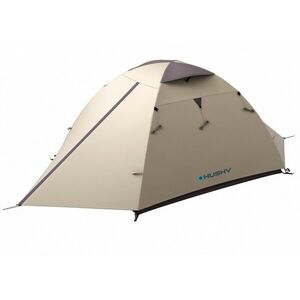 Husky Bird 3 Plus ultralight cort de expediție pentru 3 persoane, Black Coating light brown imagine