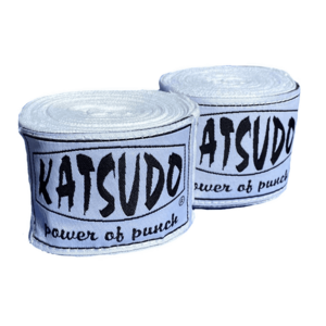 Katsudo box bandaje elastice 250 cm, albe imagine