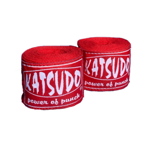 Katsudo box bandaje elastice 350cm, roșu imagine