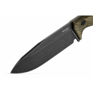 Lionsteel Pumnal lung cu mâner micarta T6B CVG CPM 3V negru vechi imagine