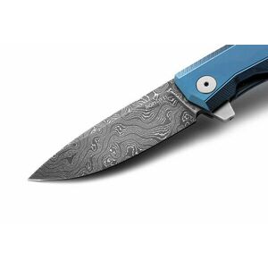 Cuțit de buzunar de lux Lionsteel cu mâner din titan solid MYTO MT01D BL imagine