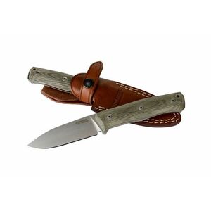 Lionsteel Cuțit de tip bushcraft cu lamă fixă din oțel Sleipner B35 CVG imagine