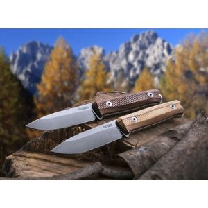 Lionsteel Cuțit de tip bushcraft cu lamă fixă din oțel Sleipner B40 UL imagine