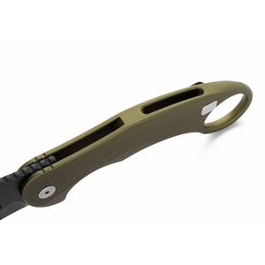 Cuțit Lionsteel tip KARAMBIT dezvoltat în cooperare cu Emerson Design. L.E. ONE 1 A GB Verde/negru chimic imagine