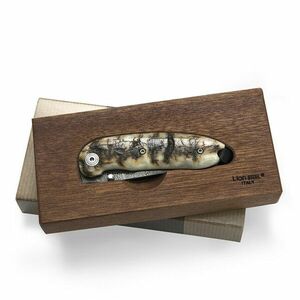 Lionsteel Cuțit de buzunar cu lamă din oțel damascat 8210D MN imagine