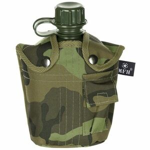 Sticlă de câmp MFH 1L, fără BPA, M 95 CZ camuflaj CZ imagine