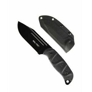 Mil-Tec Cuțit G10 cu Husă Kydex, negru imagine