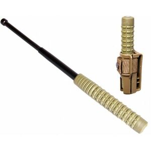 Baston telescopic ESP 18 "45cm, întărit, negru, mâner kaki imagine