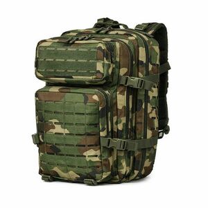 Rucsac WARAGOD Soldat assault L 45l, woodland imagine